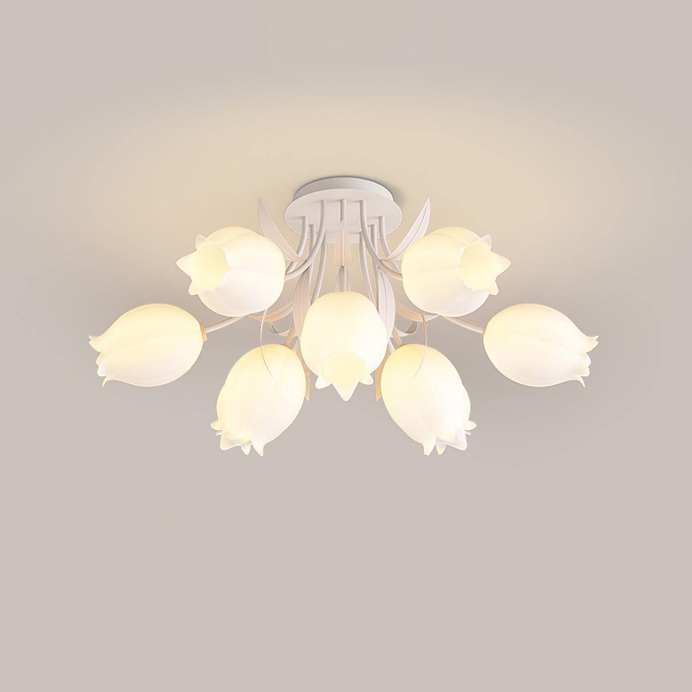 Plafonnier floral Gobélvaux