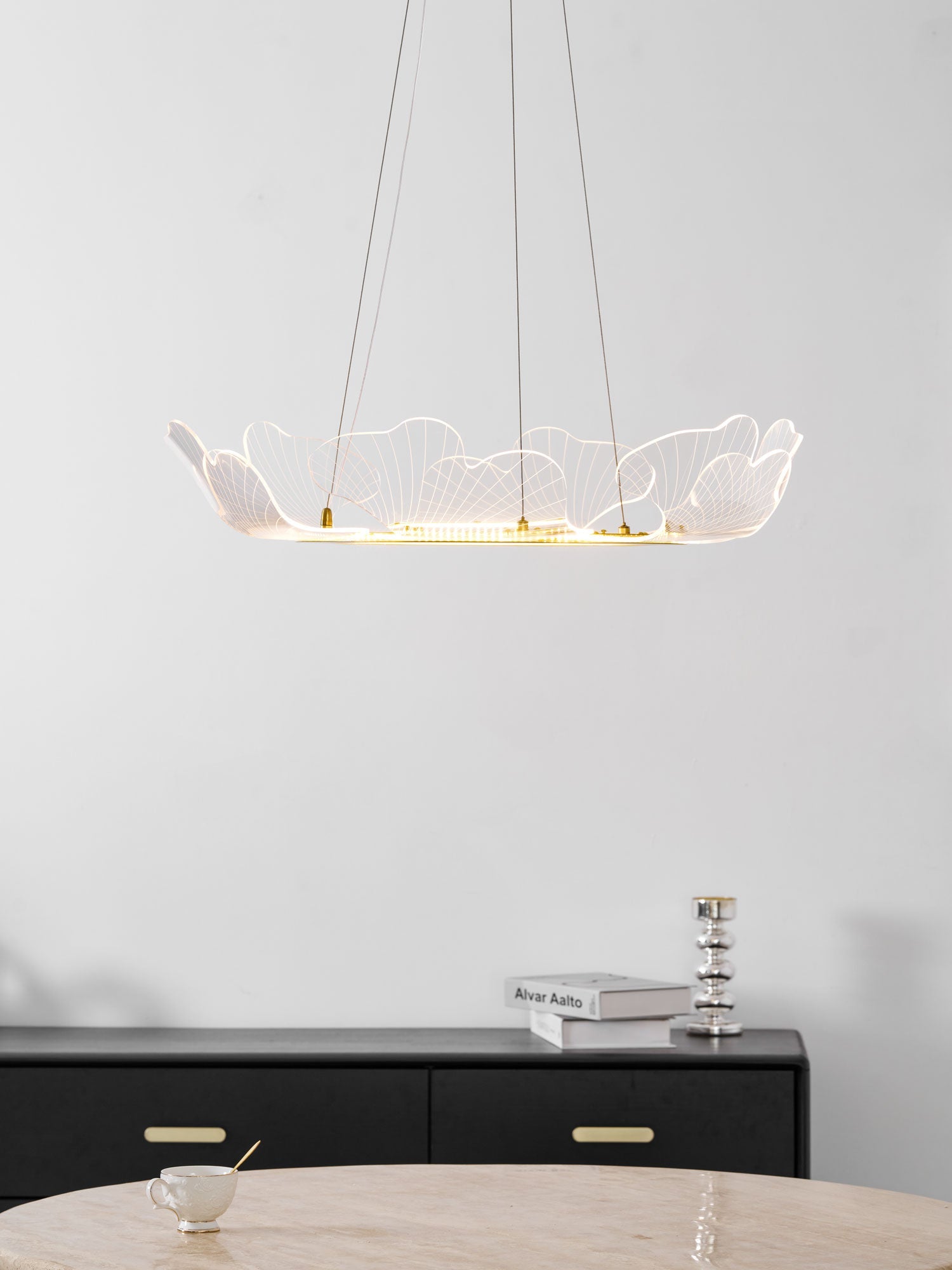 Lustre feuille Tarienéa