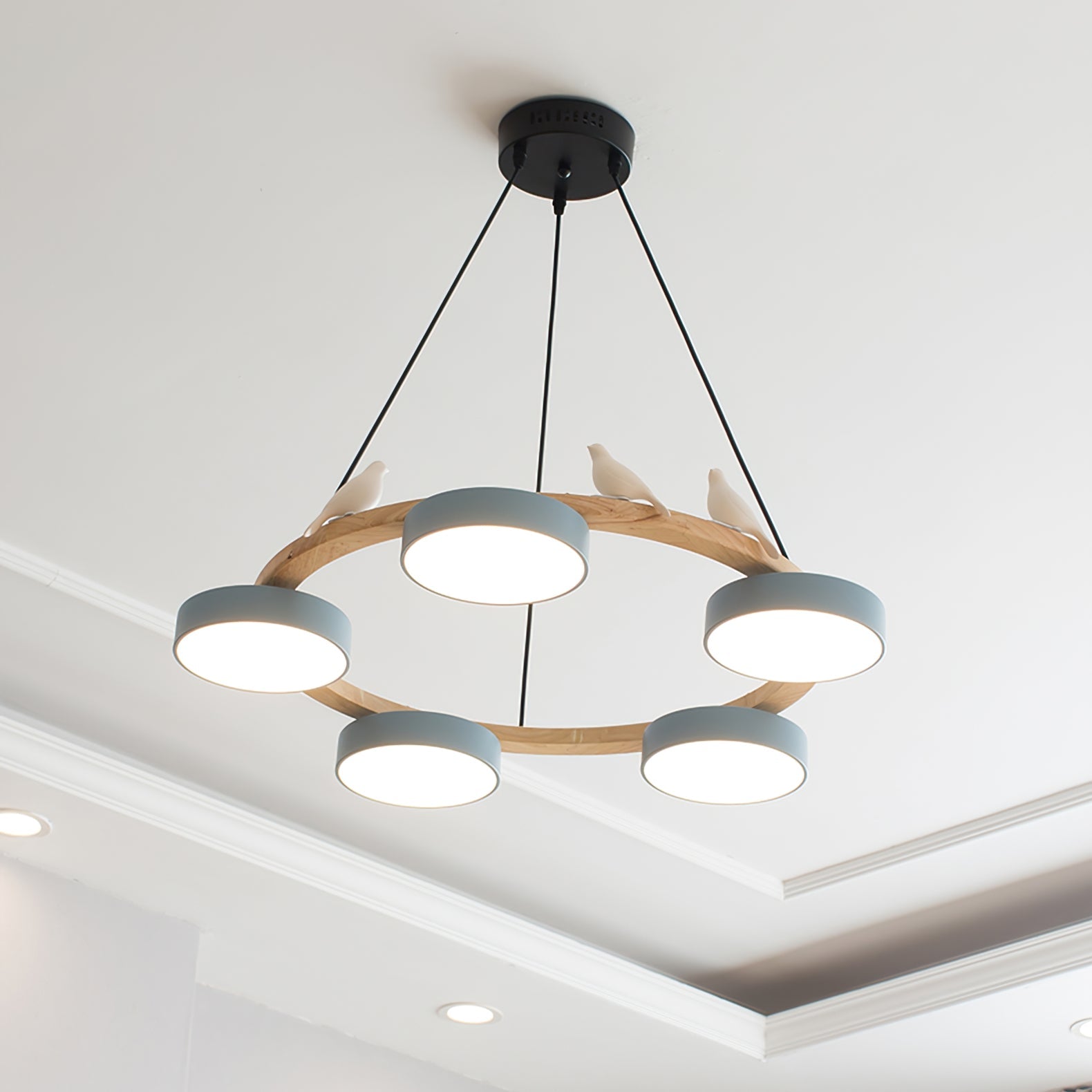 Lustre rond Darienivo