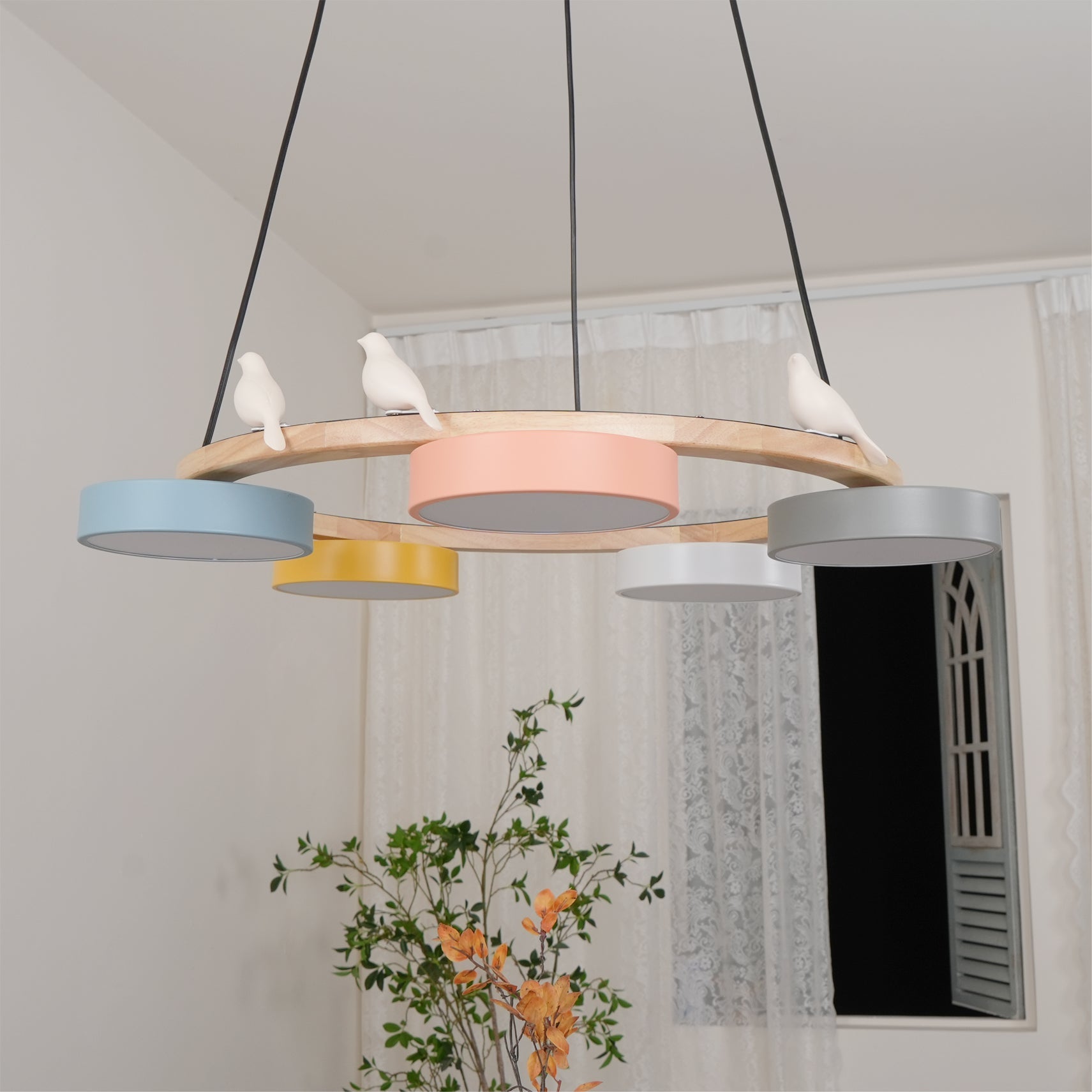 Lustre rond Darienivo