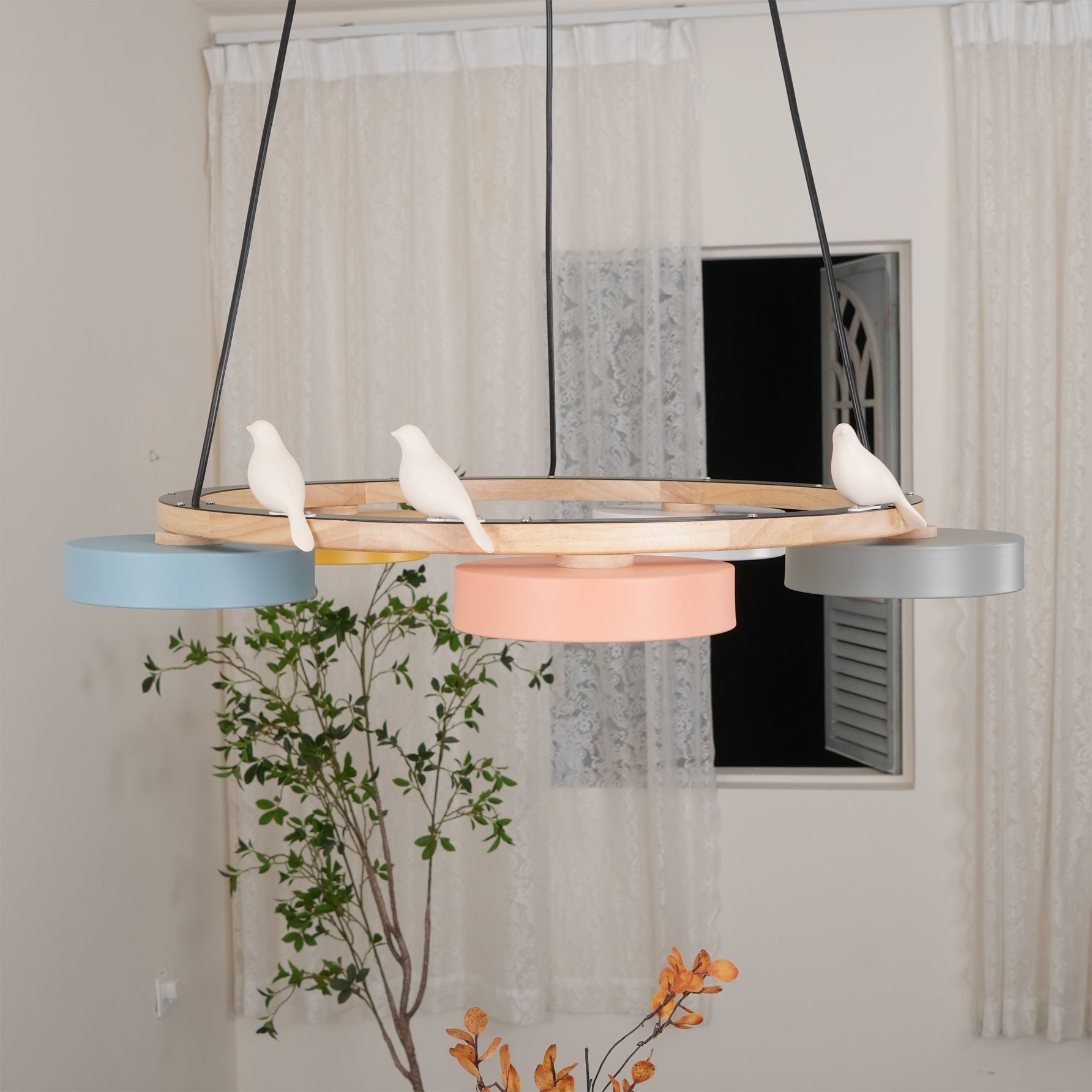 Lustre rond Darienivo
