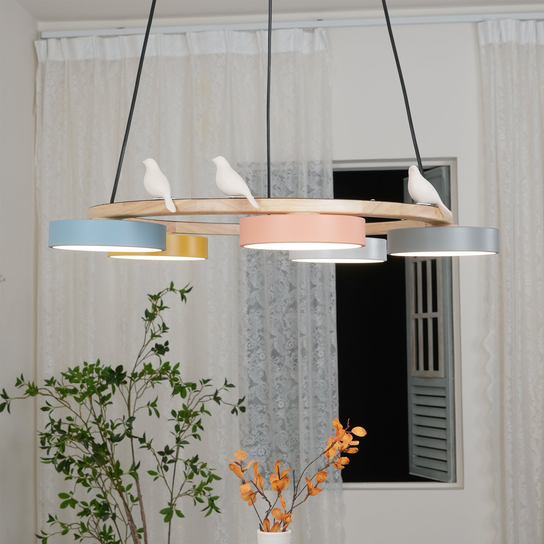 Lustre rond Darienivo