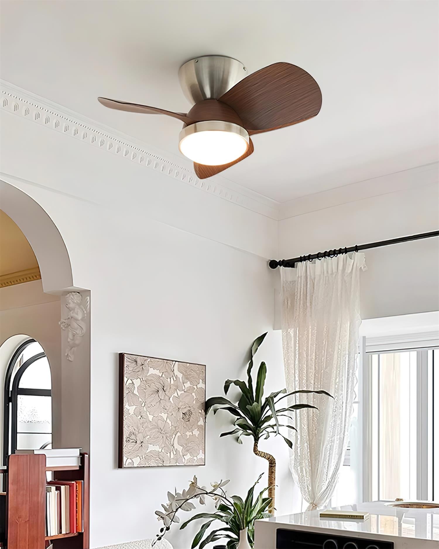 Plafonnier ventilateur Velluxor
