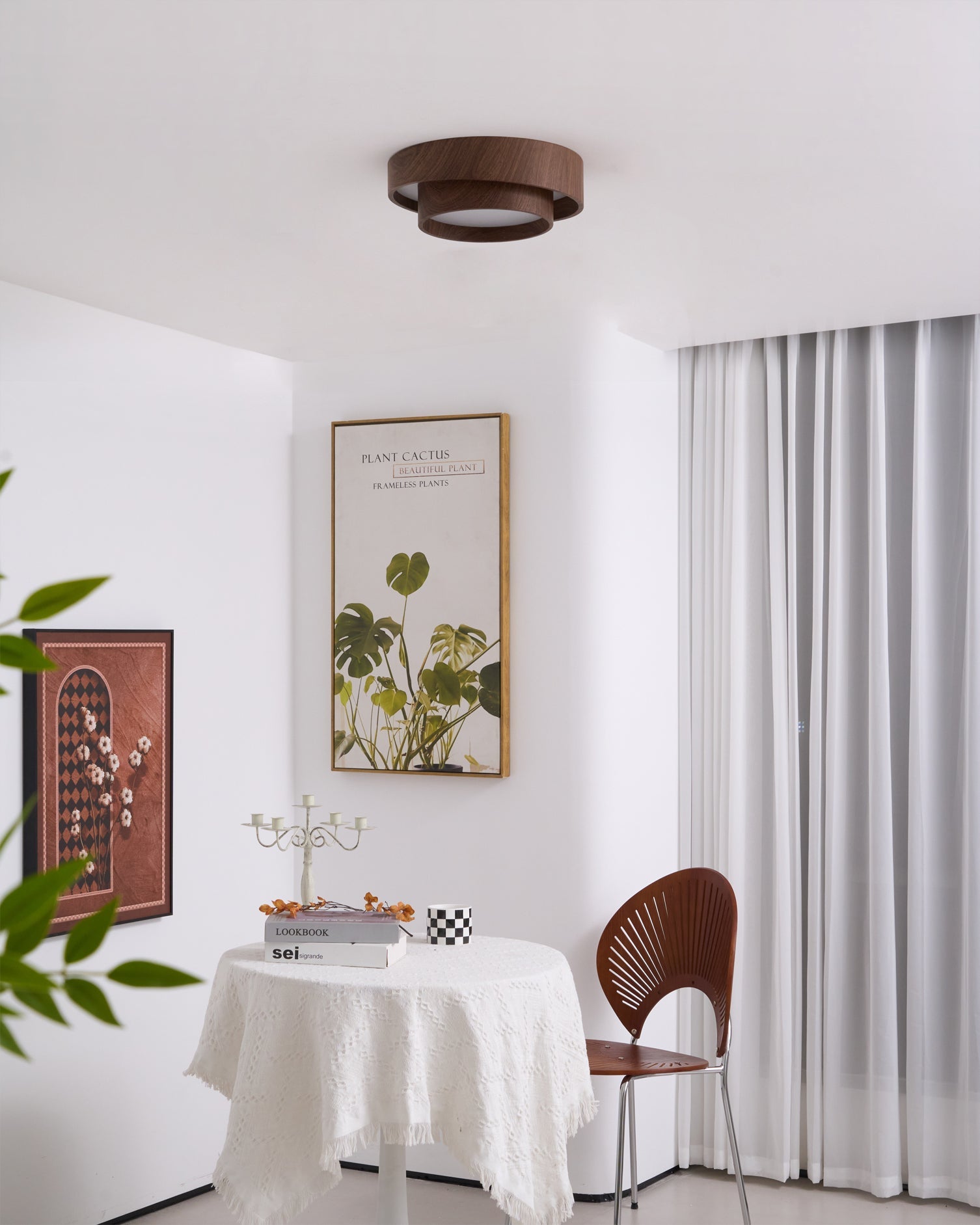 Plafonnier rond Solionelle