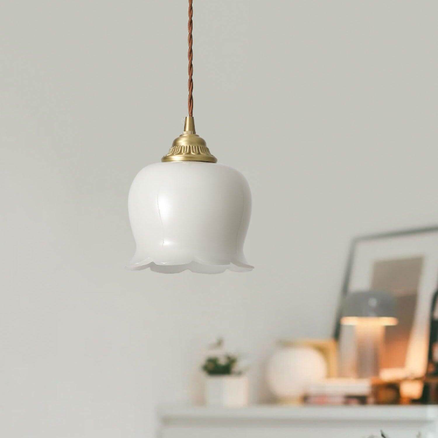 Suspension fleur Hovignia