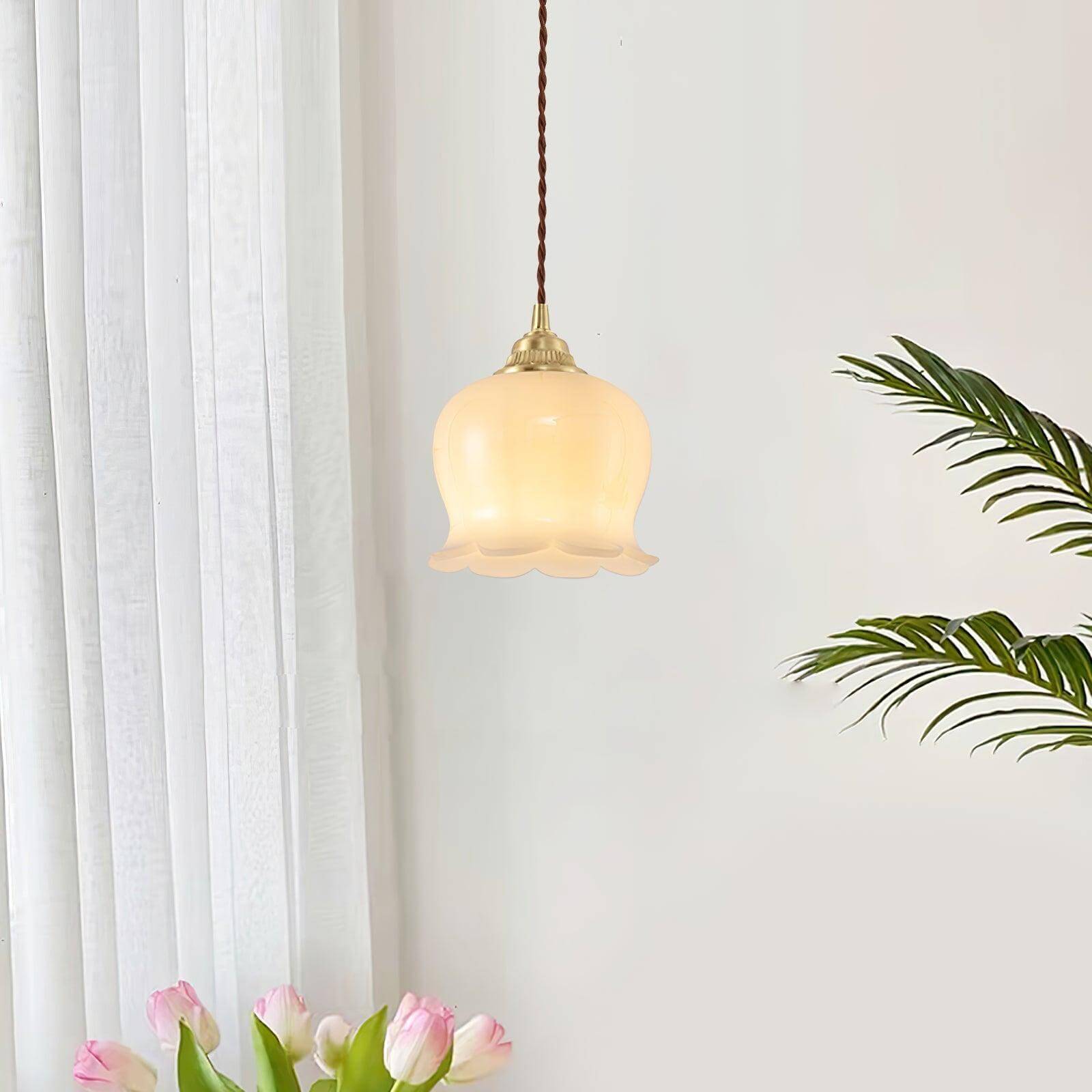 Suspension fleur Hovignia