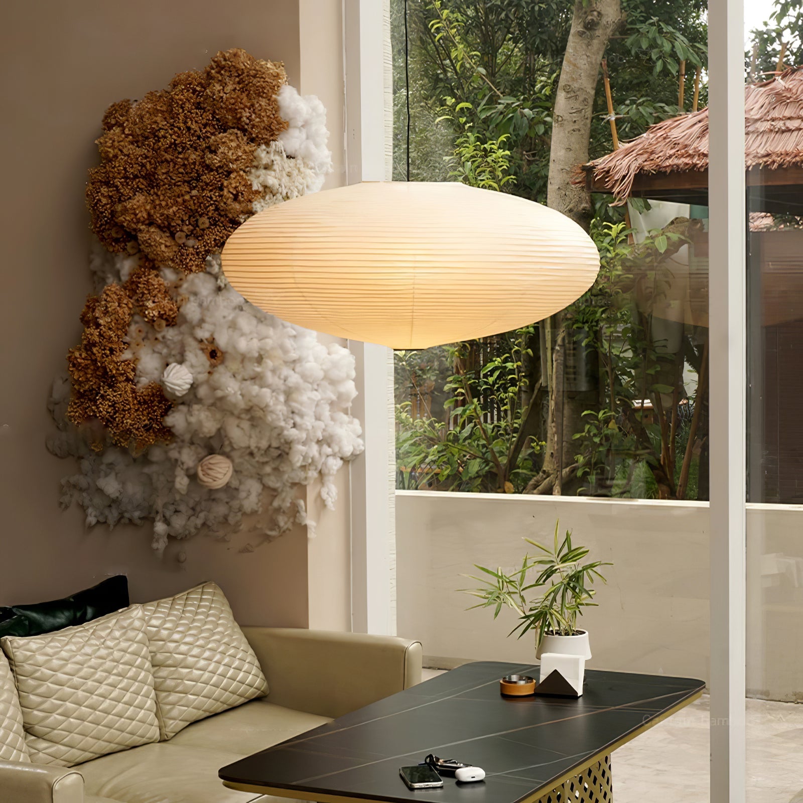 Suspension japonaise Oriane